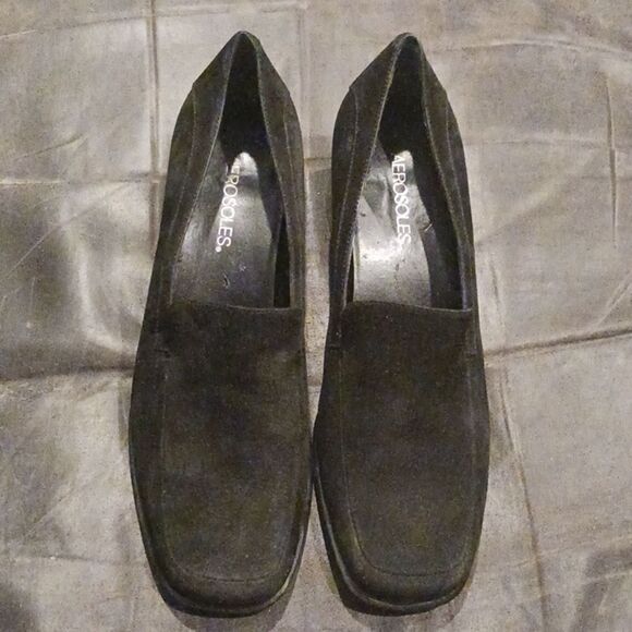 Aerosoles Women's Black Heeled Shoes Size 8 US - Picture 1 of 8